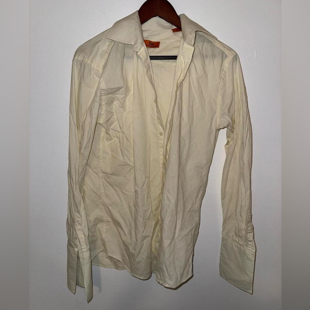 Steven Alan Off-White Long Sleeve Shirt